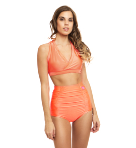Топ оранжевый Crazy Pole Color Star Топ оранжевый Crazy Pole Color Star