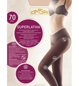 Колготки черные SUPERLATIVA 70 Omsa Колготки черные SUPERLATIVA 70 Omsa