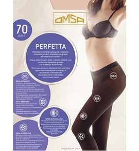 Колготки черные PERFETTA 70 Omsa Колготки черные PERFETTA 70 Omsa