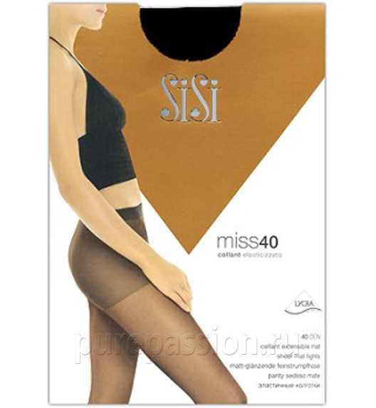 Колготки черные MISS 40 SiSi Колготки черные MISS 40 SiSi