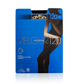 Колготки черные VELOUR 120 Omsa Колготки черные VELOUR 120 Omsa