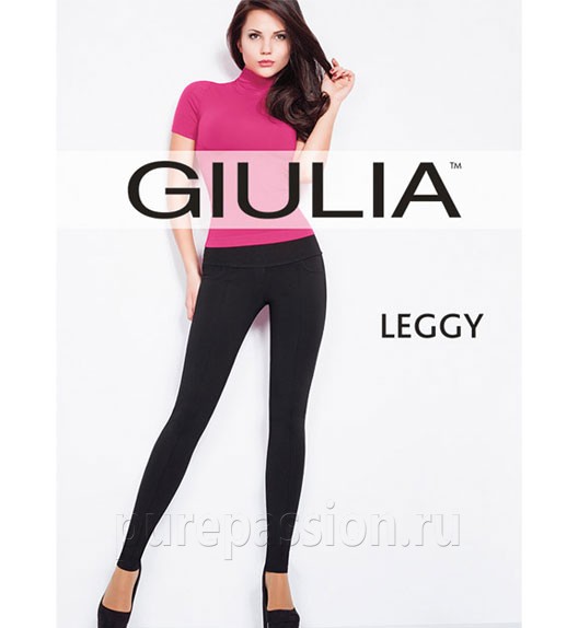 Леггинсы черные LEGGY 01 Giulia Леггинсы черные LEGGY 01 Giulia