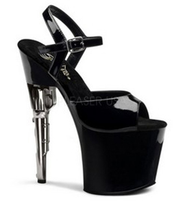 Стрипы Pleaser черные BOND709/B/M Стрипы Pleaser черные BOND709/B/M