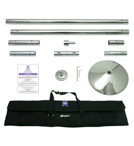 Съемный пилон для дома X-Pole Expert Chrome Съемный пилон для дома X-Pole Expert Chrome