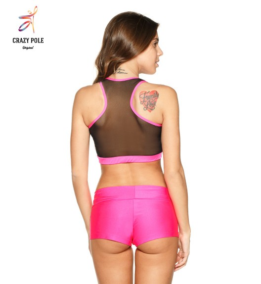 Топ розовый Crazy Gauzy Color Star Топ розовый Crazy Gauzy Color Star
