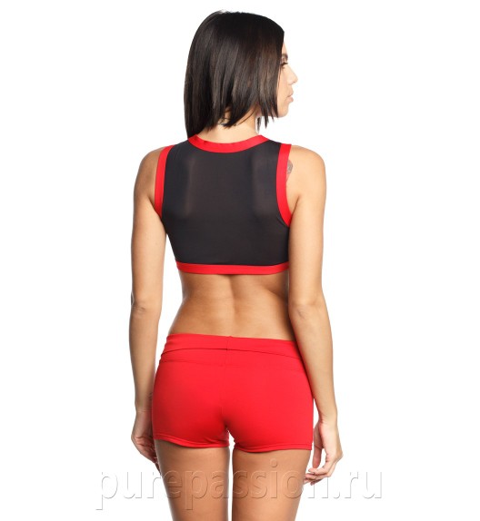 Топ красный Starburst Pole Fit Топ красный Starburst Pole Fit