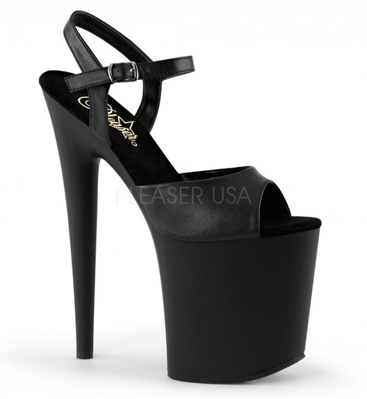 Стрипы Pleaser черные FLAM809/BPU/M Стрипы Pleaser черные FLAM809/BPU/M