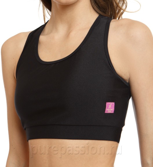 Топ черный Crazy Stretch Color Star Топ черный Crazy Stretch Color Star