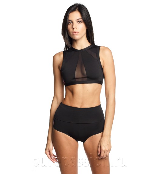 Топ черный Starburst Pole Fit Топ черный Starburst Pole Fit
