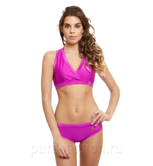 Топ фиолетовый Crazy Pole Color Star Топ фиолетовый Crazy Pole Color Star