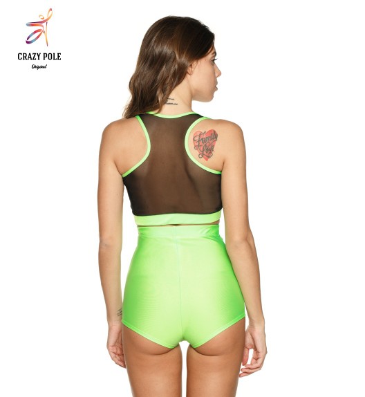 Топ зеленый Crazy Gauzy Color Star Топ зеленый Crazy Gauzy Color Star