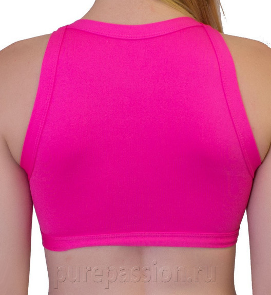 Топ розовый High Neck Pole Fit Топ розовый High Neck Pole Fit