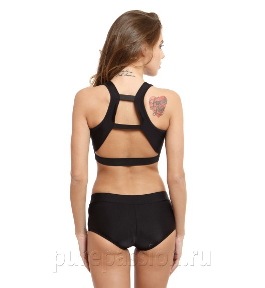 Топ черный Crazy Stretch Color Star Топ черный Crazy Stretch Color Star