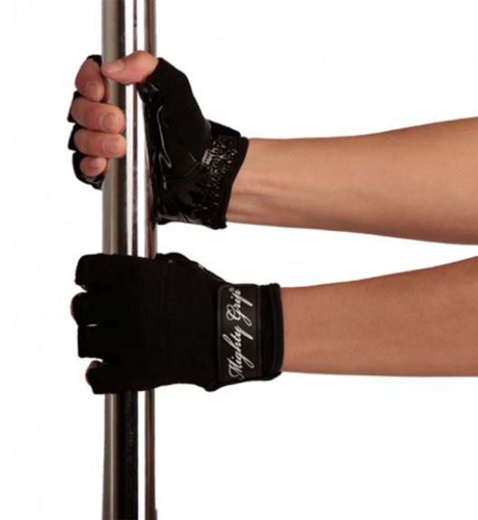 Перчатки лаковые черные Mighty Grip Перчатки лаковые черные Mighty Grip