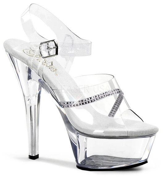 Туфли Pleaser прозрачные KISS208R/C/M Туфли Pleaser прозрачные KISS208R/C/M