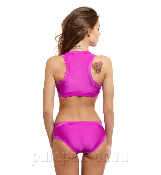 Топ фиолетовый Crazy Pole Color Star Топ фиолетовый Crazy Pole Color Star