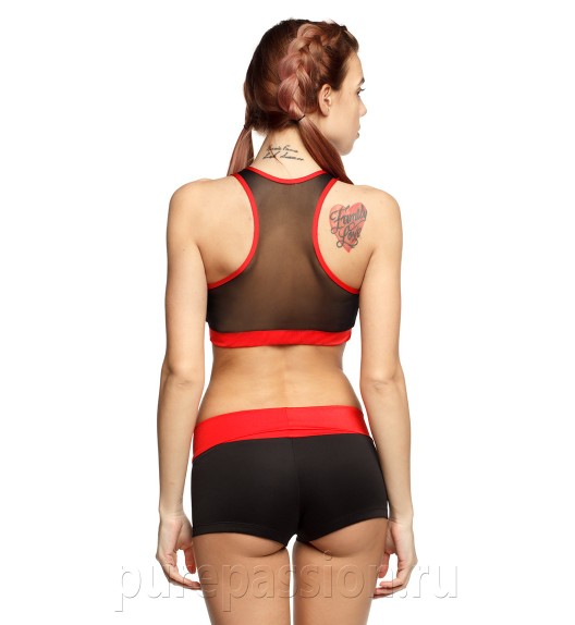 Топ красный Crazy Gauzy Color Star Топ красный Crazy Gauzy Color Star