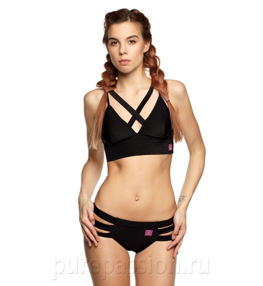 Топ черный Crazy Penelope Color Star Топ черный Crazy Penelope Color Star