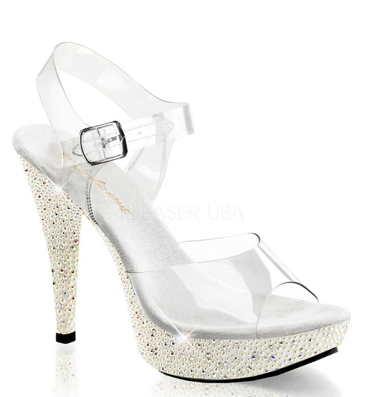 Туфли Pleaser жемчужные CTAIL508PRL/C/IV Туфли Pleaser жемчужные CTAIL508PRL/C/IV