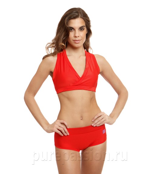Шорты красные Crazy Flag Color Star Шорты красные Crazy Flag Color Star