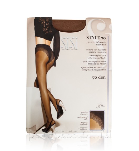Колготки телесные STYLE 70 SiSi Колготки телесные STYLE 70 SiSi
