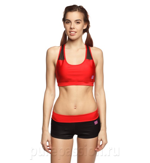 Топ красный Crazy Gauzy Color Star Топ красный Crazy Gauzy Color Star