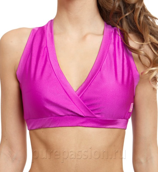 Топ фиолетовый Crazy Pole Color Star Топ фиолетовый Crazy Pole Color Star